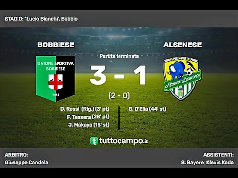 Bobbiese VS Alsenese 3 - 1