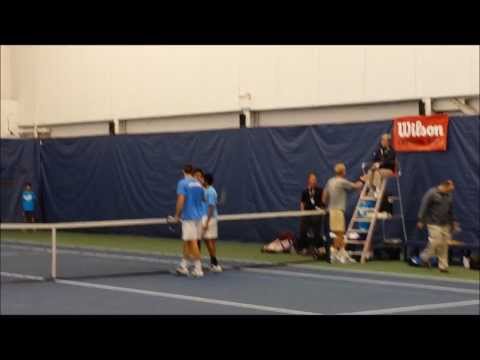 Columbia Match Point - Semifinals of 2013 USTA/ITA National Indoor Intercollegiate Championships