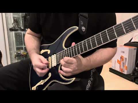 Ibanez PGM90HAM Hoshino 90th Anniversary Paul Gilbert Signature 1998 - Blue image 9