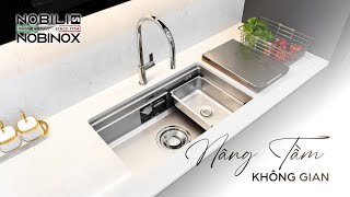 VÒI RỬA BÁT DÂY RÚT NOBILI FLAG NB205 video 2