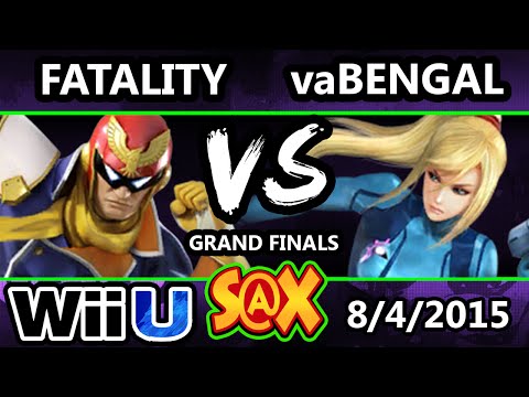 S@X 109 - sN | vaBengal (ZSS) Vs. SWS | Fatality (Captain Falcon) SSB4 Grand Finals - Smash Wii U