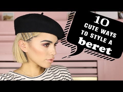 10 начина да носите барета 