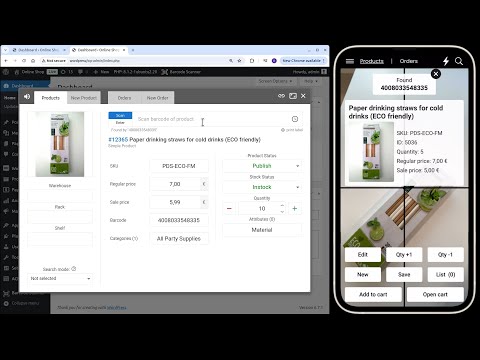 Product/order manager app video thumbnail