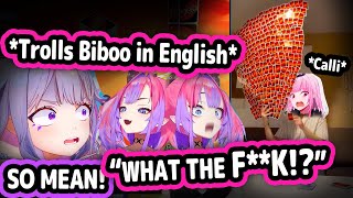 Vivi Speaking English With HoloEN and Copying Calli Cursing In English Is Too Cute【Hololive】