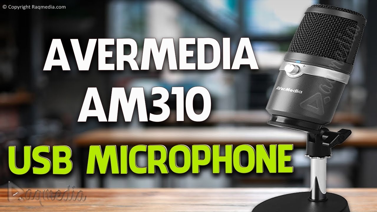 AverMedia AM310 USB Pro Microphone Review - Audio Test
