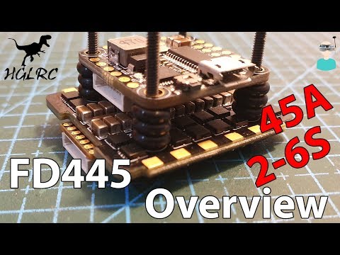 HGLRC FD445 Mini Stack Overview