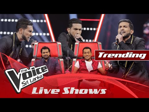 Julius Mitchell | Saragaye (සරාගයේ) | Live Shows | The Voice Sri Lanka
