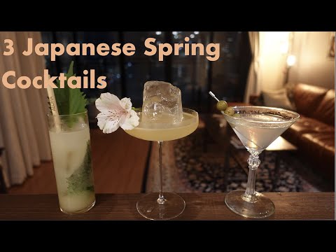 Japanese Spring and 3 cocktails to celebrate