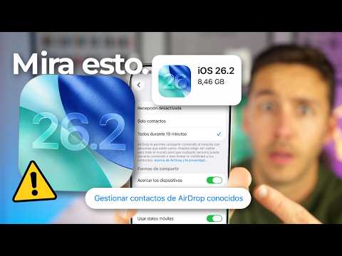 iOS 26.2 SALE PRONTO, mira esto antes de actualizar! 🔥 ¿Cuándo sale?