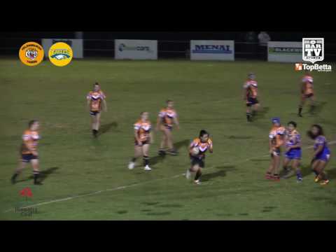 2016 ICRL Round 6 Women In Defense League Highlights - Helensburgh Tigers Vs Berkeley Eagles