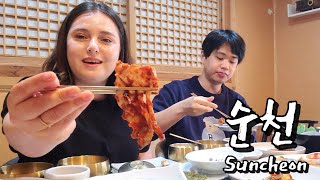 20 appetizers for 2 main courses? | Suncheon cuisine, Filming location, Suncheonman Bay wetland 🇹🇷🇰🇷