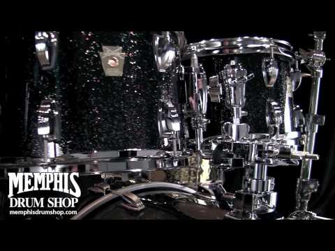 Ludwig Classic Maple Drum Set - Black Galaxy - Vinnie Colaiuta Configuration