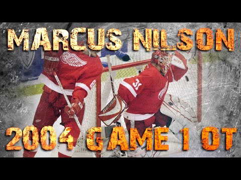 2004 Playoffs - Marcus Nilson OT goal in Game 1 vs Detroit