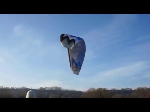 PPG paralotnie. Start z byle jak rzuconym skrzydłem