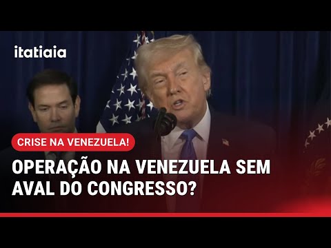 OPOSIÇÃO QUESTIONA TRUMP POR NÃO AVISAR CONGRESSO DE OPERAÇÃO MILITAR NA VENEZUELA