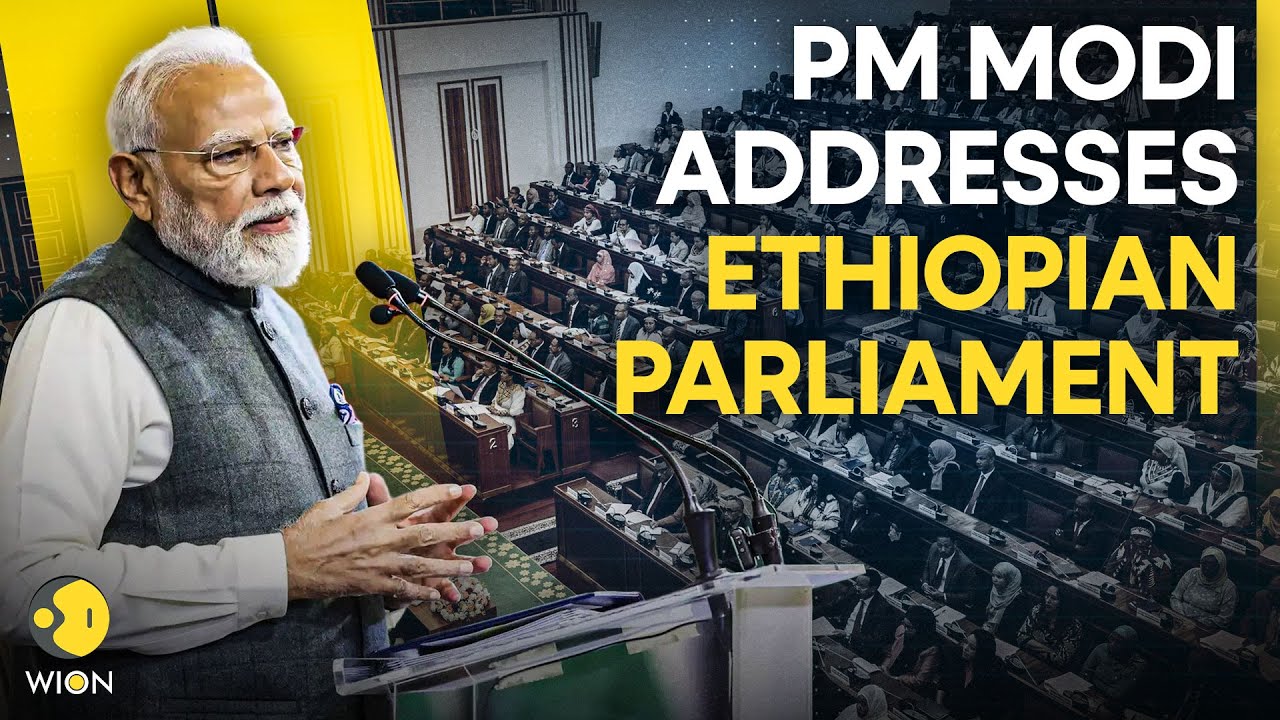 PM Modi In Ethiopia LIVE: PM Modi Addresses Joint Session Of The Ethiopian Parliament | WION