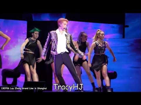 190706 Lay Zhang -Tattoo（贝壳女孩）Fancam GrandLine the First Solo Concert in Shanghai - 4K