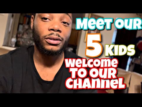 Welcome to our channel Intro - LIFE WITH 5 KIDS AT A YOUNG AGE