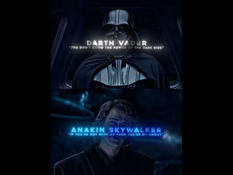 Darth Vader Vs Anakin Skywalker