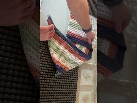 Rectangle Crochet Bag #crochetpatterns #crochet #crochetprojects #crocheting