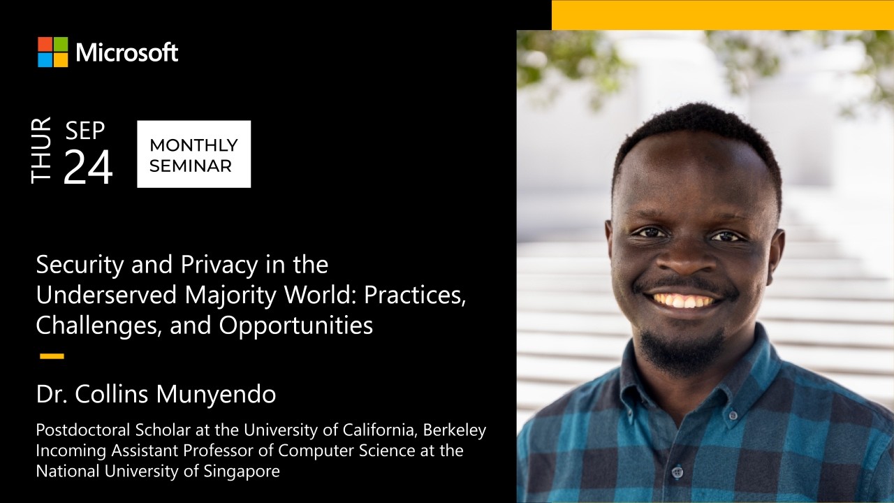 Security and Privacy in the Underserved Majority World: Practices, Challenges, and Opportunities