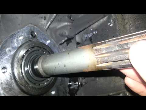 Nv5600 shaft play bearing view