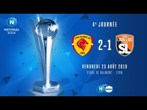 J4 : Lyon Duchère - Stade Lavallois (2-1), le résumé I National FFF 2019-2020