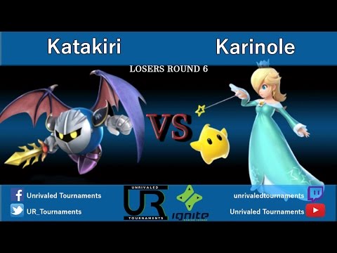 Southern Ohio Smash  LOSERS ROUND 6 - Katakiri (Meta Knight) vs Karinole (Rosalina)