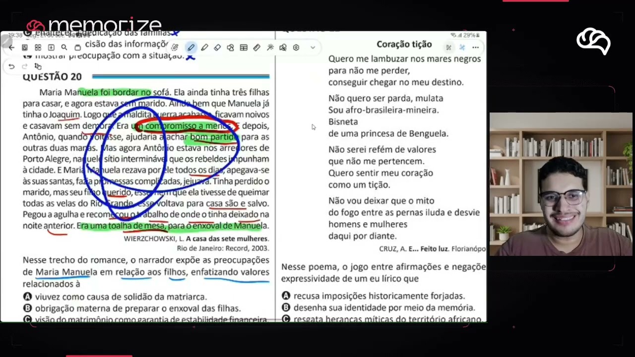 Resolução em Vídeo — Questão 20 ENEM 2025 Belém