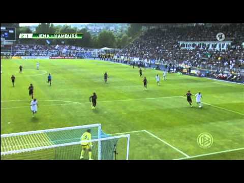 1st round DFB Cup season 15/16 FC Carl Zeiss Jena - Hamburger SV