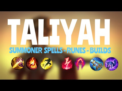 TALIYAH Season 10 Guide - Best Summoner Spells & Runes & Builds FOR EVERY ROLE - Taliyah Tutorial