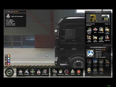 EURO  TRUCK  SIMULATOR  2  - DRIVING  AROUND  EUROPE  - PROMODS 2.50   SOUND  MODS