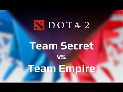 Team Secret vs Team Empire Game 2 - WCA 2015 Finals - @TobiWanDOTA @Blitz_Dota