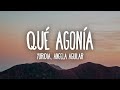 Yuridia, Angela Aguilar - Qué Agonía (Letra/Lyrics)