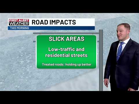 WNEM Morning Extra: Roads slick, icy to start out the new week