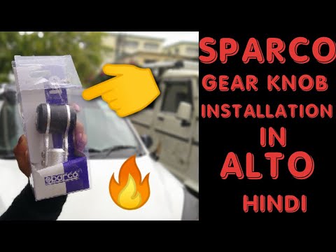 SPARCO GEAR LEVER KNOB || INSTALLATION AT HOME
