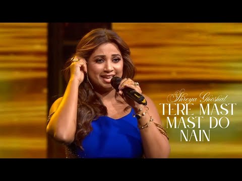 Tere Mast Mast Do Nain Shreya Ghoshal || Indian Idol 15 || Shreya Ghoshal || Singing Hub