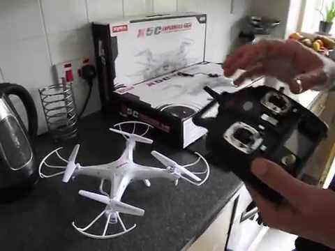 Syma X5C Drone Quadcopter - Flight and Review