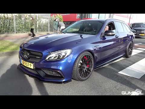 600HP Mercedes AMG C63 S Estate with Decat iPE Exhaust! LOUD REVS 🔥