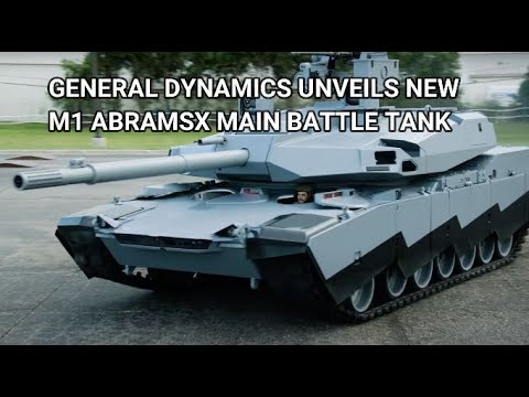 GENERAL DYNAMICS UNVEILS NEW M1 ABRAMSX MAIN BATTLE TANK #USA #M1 #Abrams #Tank #AusArmy