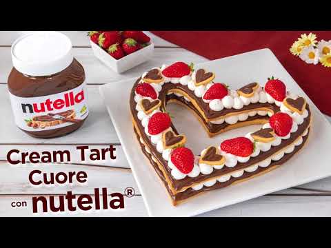 Fatto in casa da Benedetta - Cream tart cuore con Nutella®