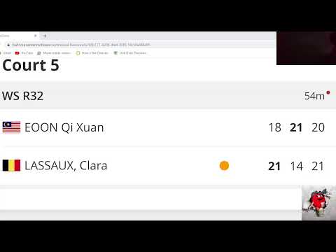 WS | R32 | (MAS) Eoon Qi Xuan Vs (BEL) Clara Lassaux | Victor Welsh International 2021