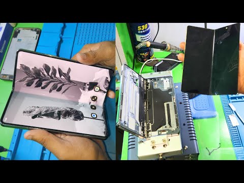 Samsung Z Fold 4 Half-Open Display & Inner Screen Problem | Flex Cable Repair Solution