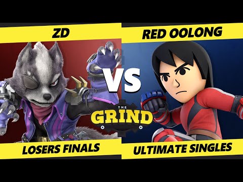 The Grind 205 Losers Finals - ZD (Wolf) Vs. Red Oolong (Mii Brawler, Mii Gunner) Smash Ultimate SSBU
