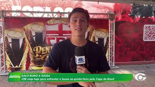 CRB embarca para desafio na Paraíba contra o Sousa - 10/3/26