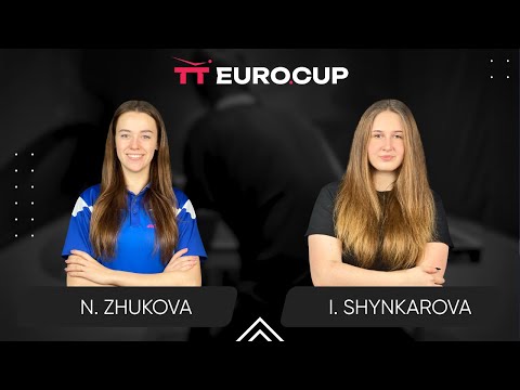 16:45 Nadiia Zhukova - Iryna Shynkarova 19.07.2025  TT Euro.Cup Women Ukraine Star. TABLE 3