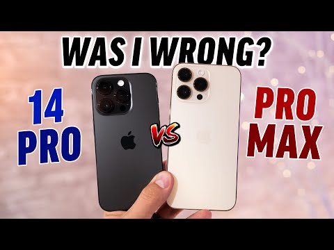 iPhone 14 Pro vs 14 Pro Max: Real Differences after 2 weeks!