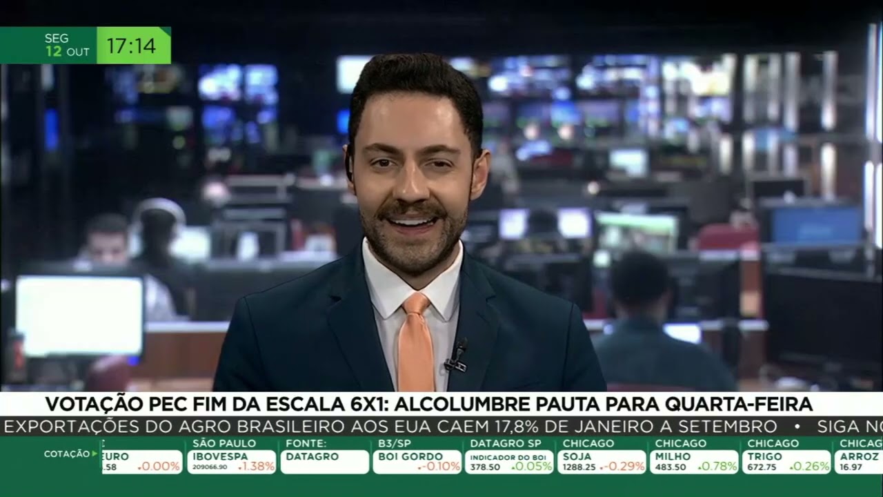 Conexão BandNews TV e Jornal Agromais desta segunda-feira (12/10)