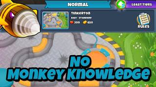 Dreadbloon Normal Tutorial || No Monkey Knowledge || Tinkerton BTD6