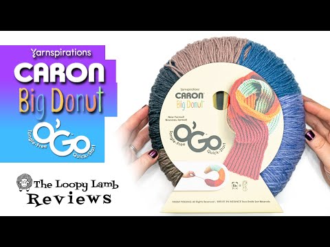 Caron Big Donut O'Go Yarn Review